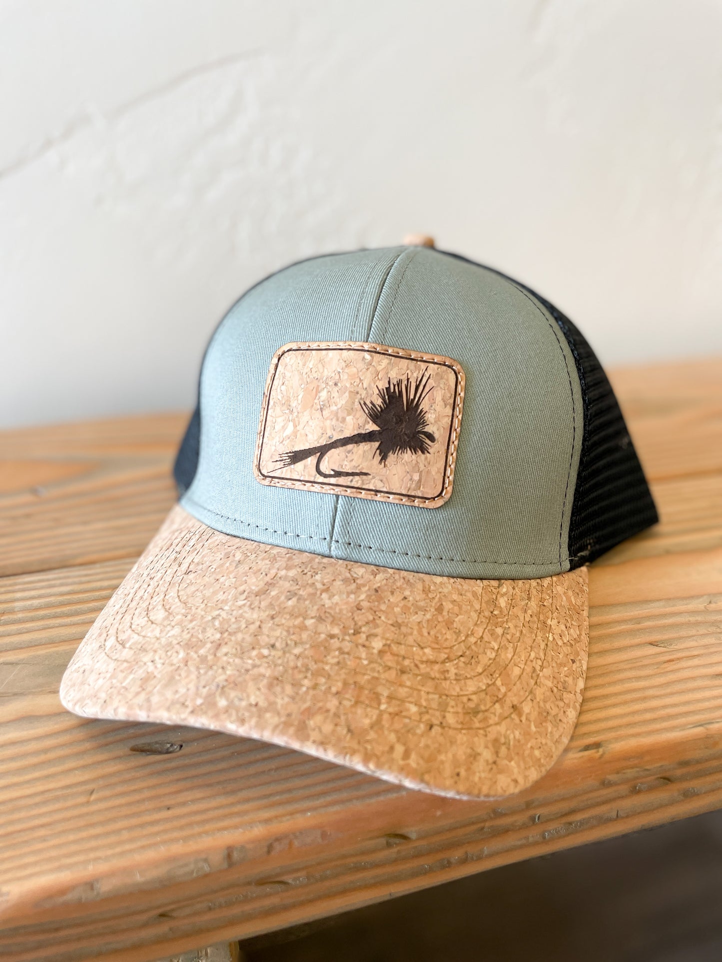 One Line Trout Cork Hat