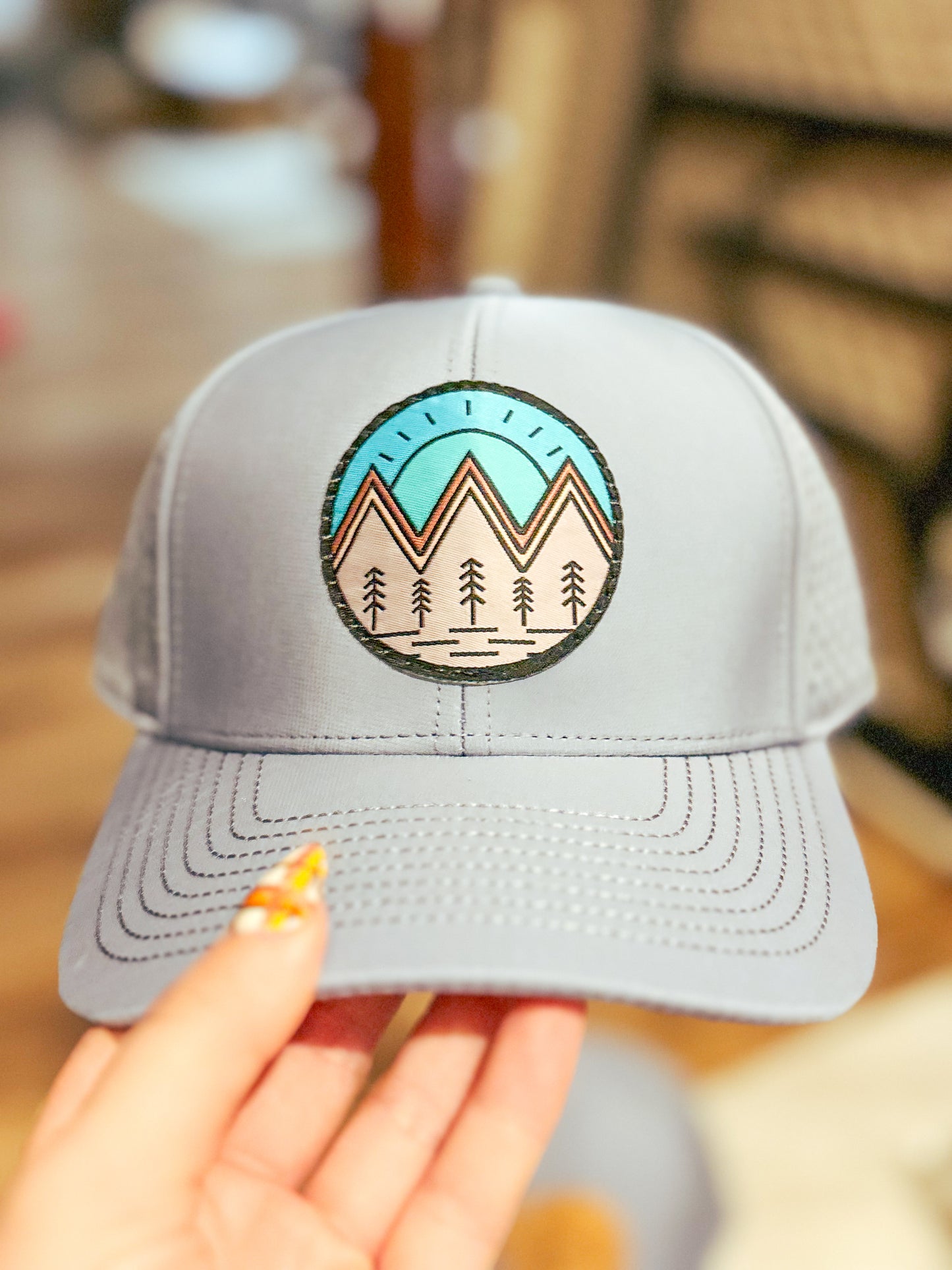 Mountain Sunrise Cork Hat