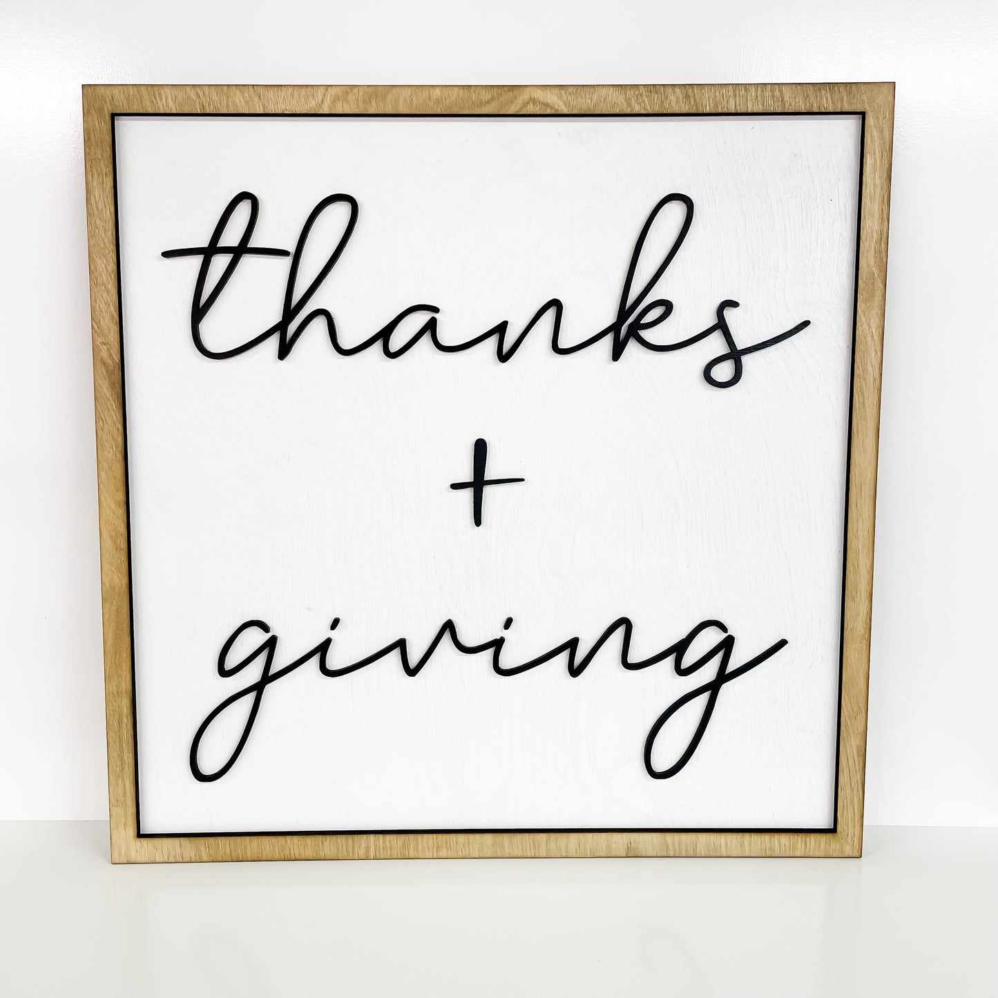 Thanks + Giving sign