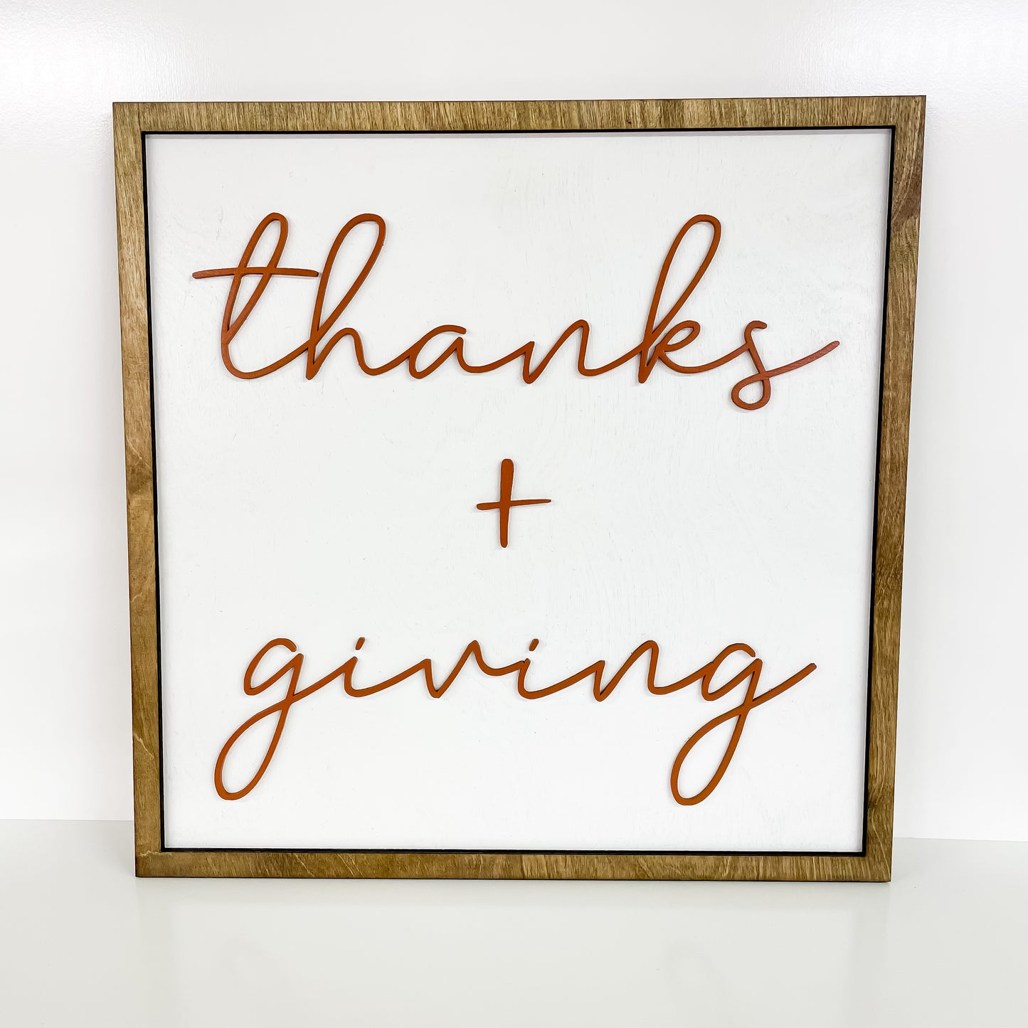 Thanks + Giving sign