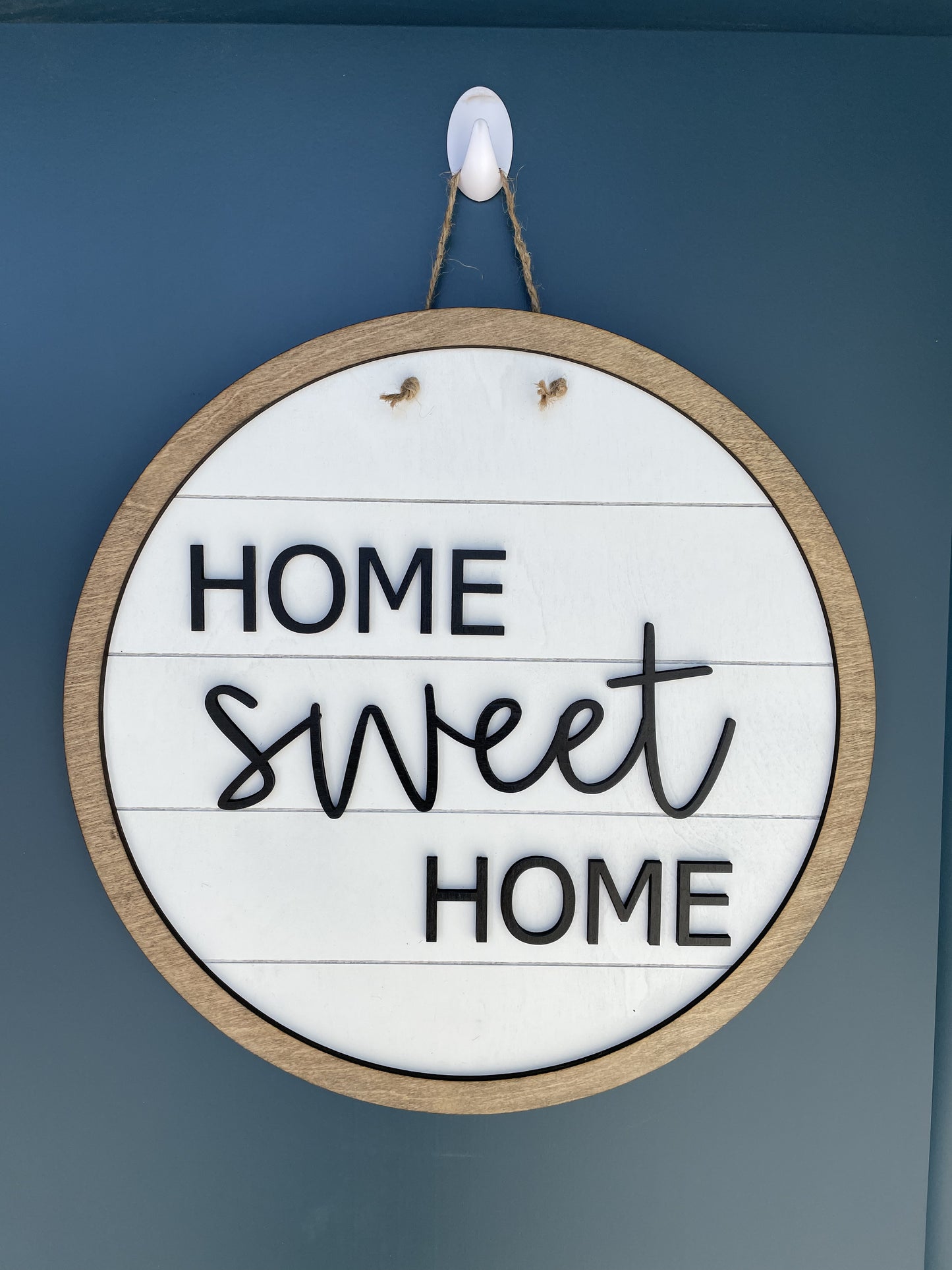 Home Sweet Home Round Sign