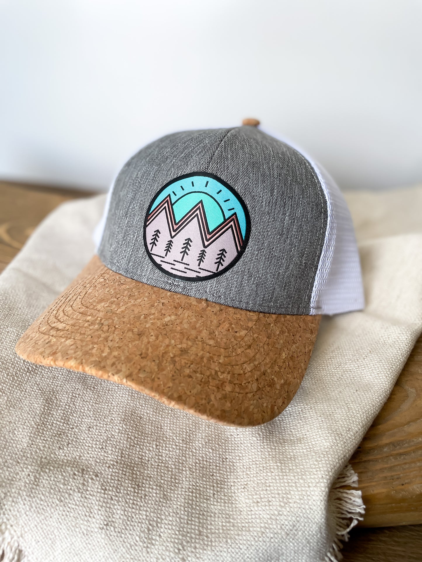 Mountain Sunrise Cork Hat