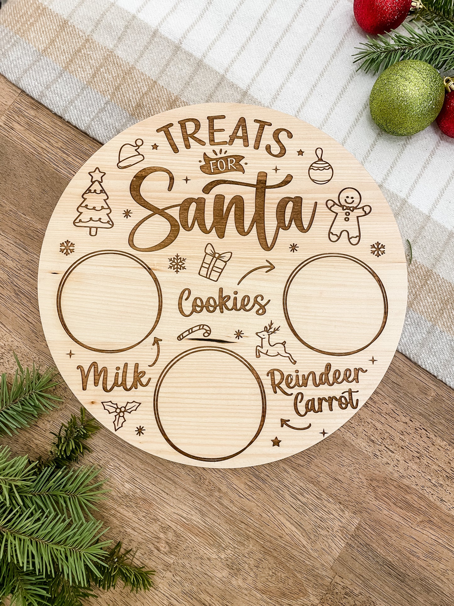 Treats for Santa tray