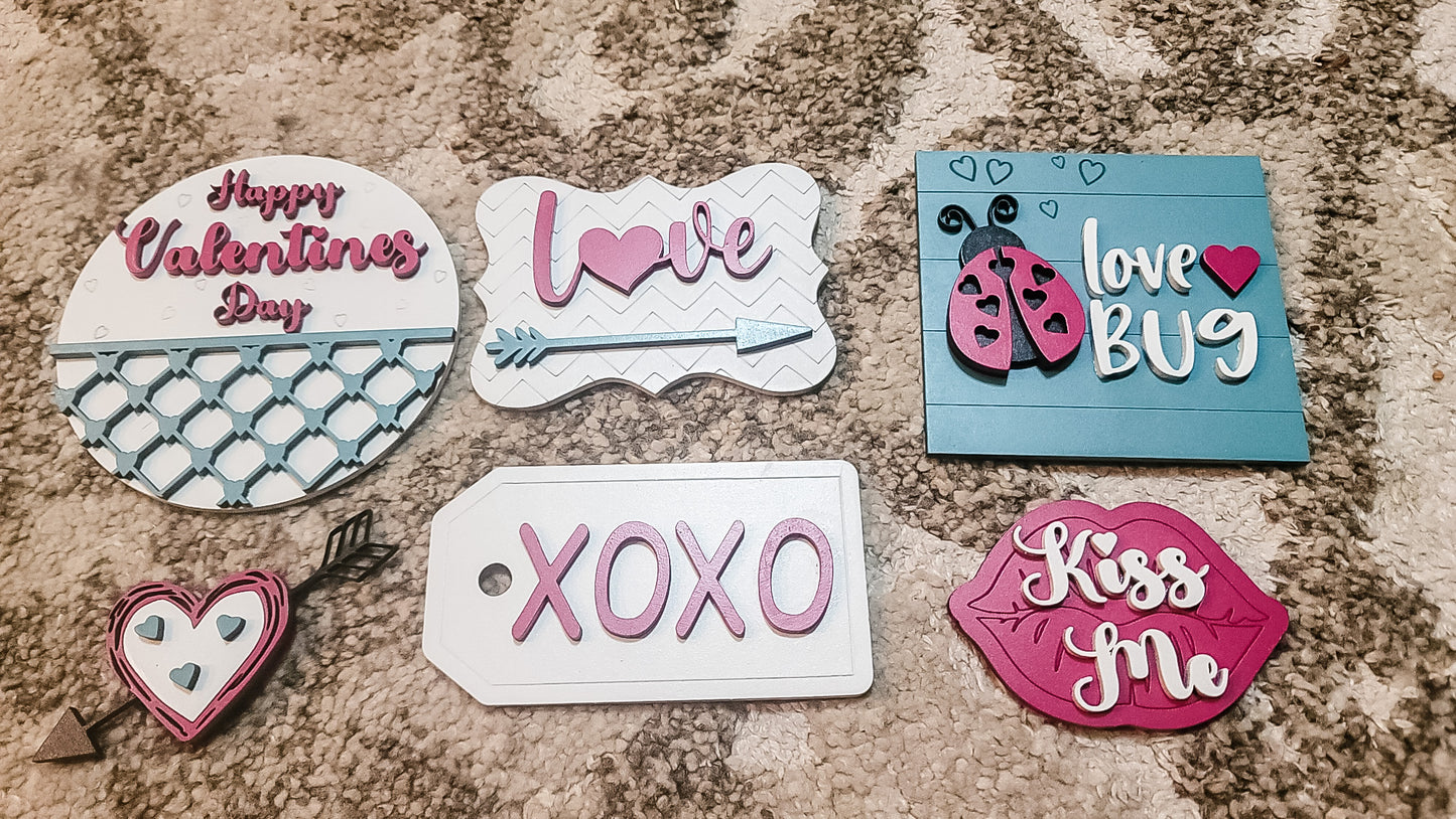 Love Bug Valentine’s Tier Tray Set