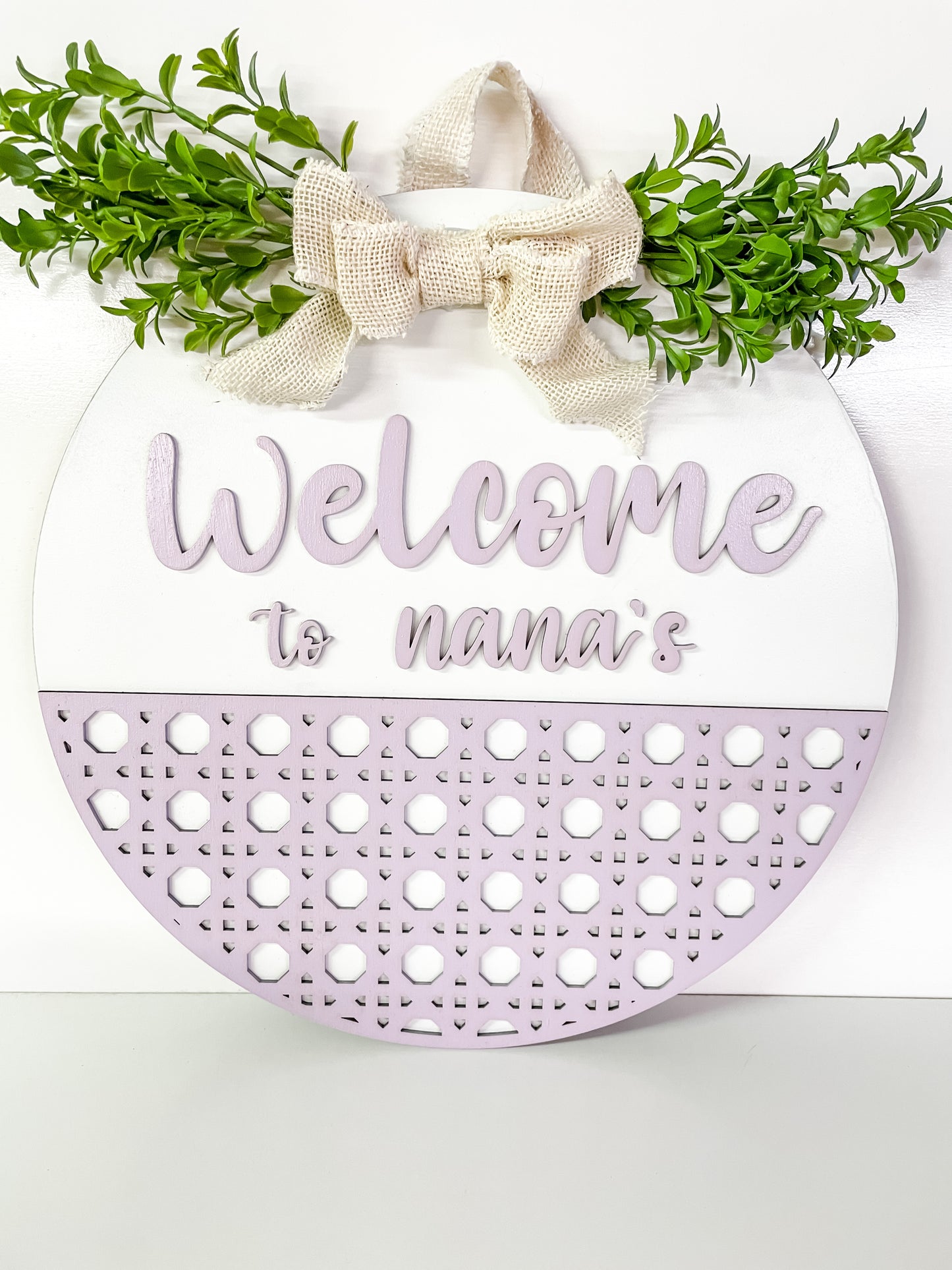Welcome Grandparents Round Signs
