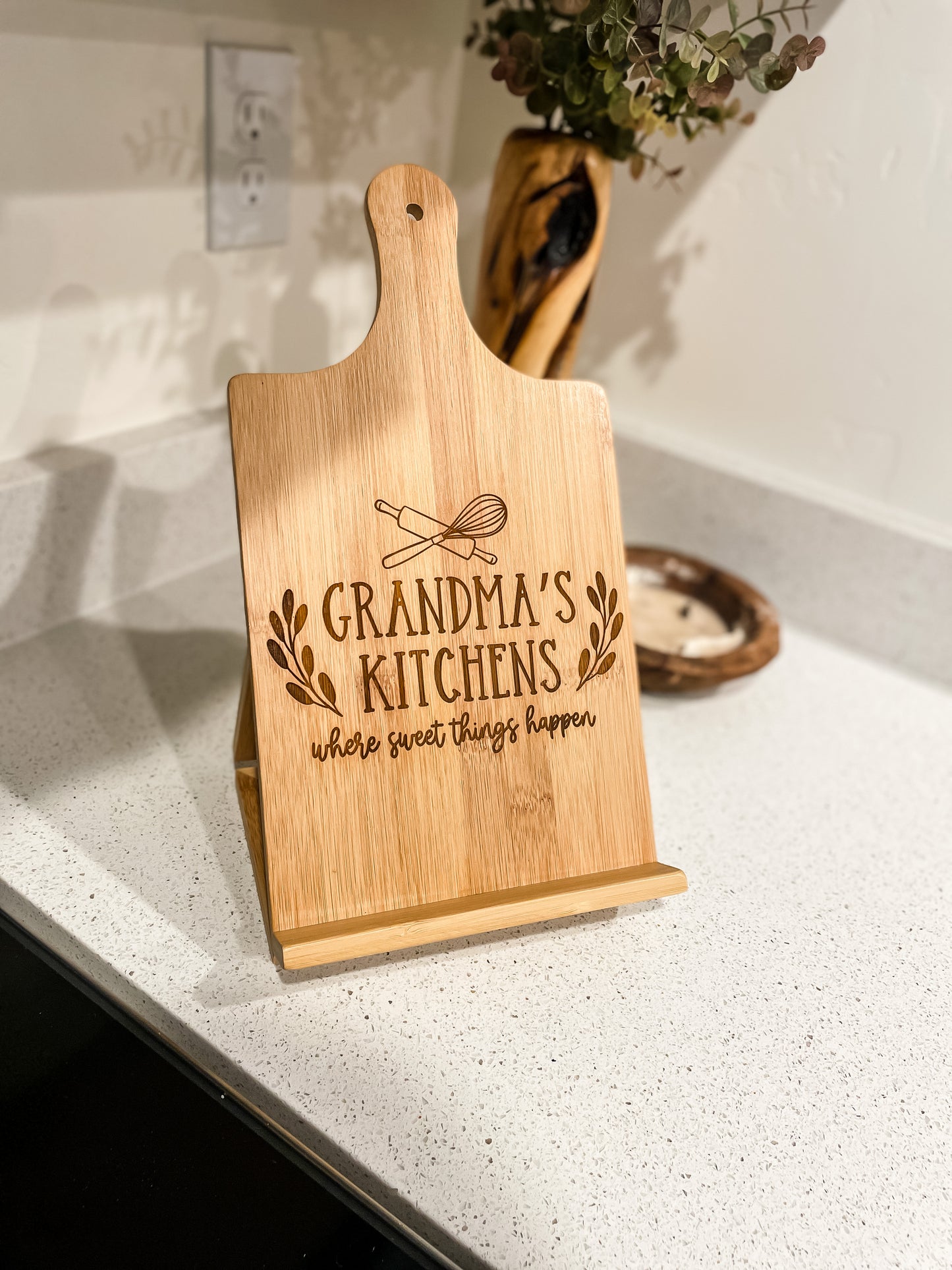 Cookbook stand