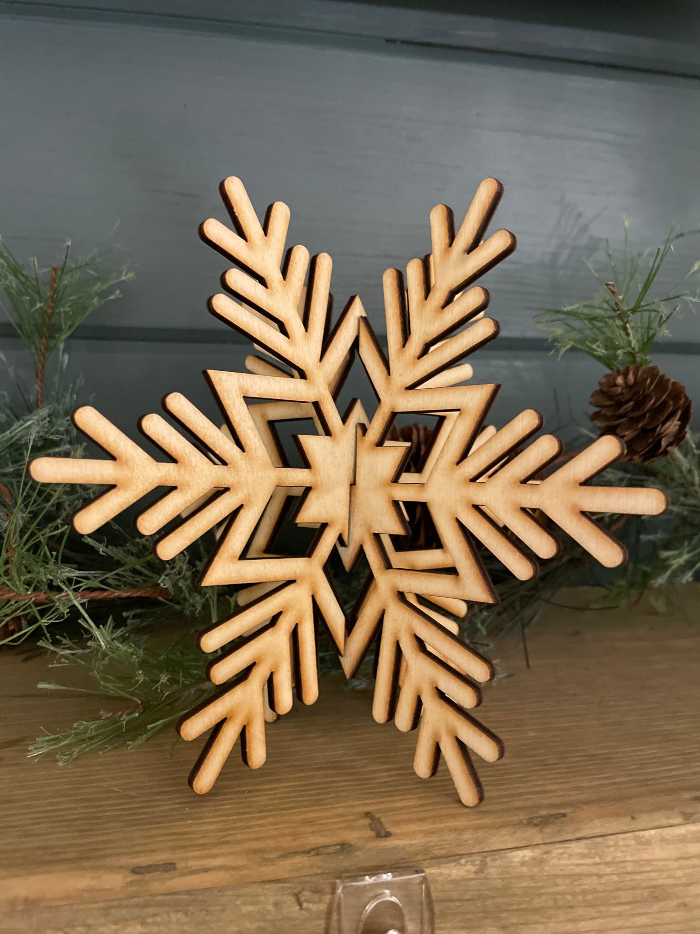 3d snowflakes