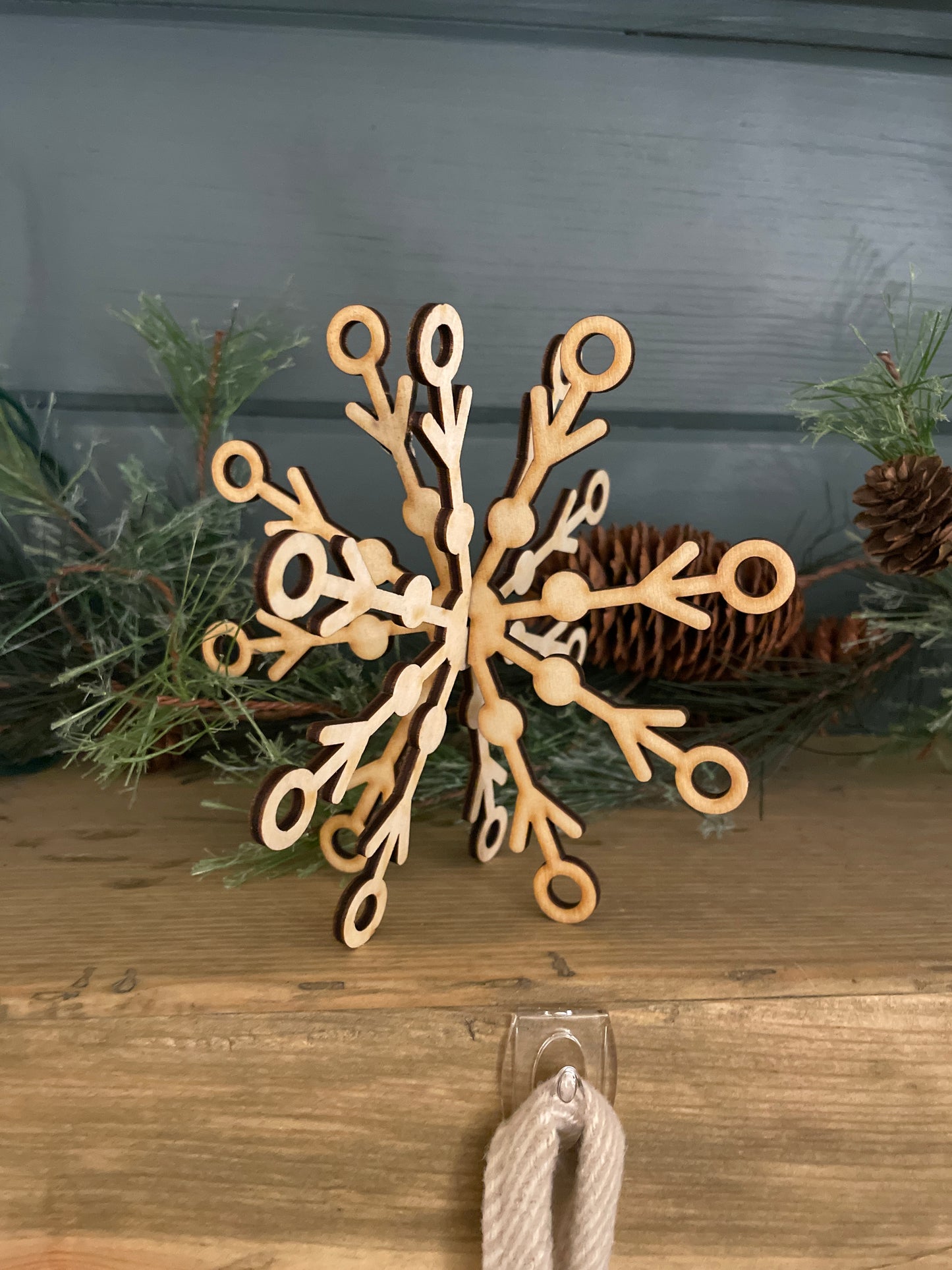 3d snowflakes
