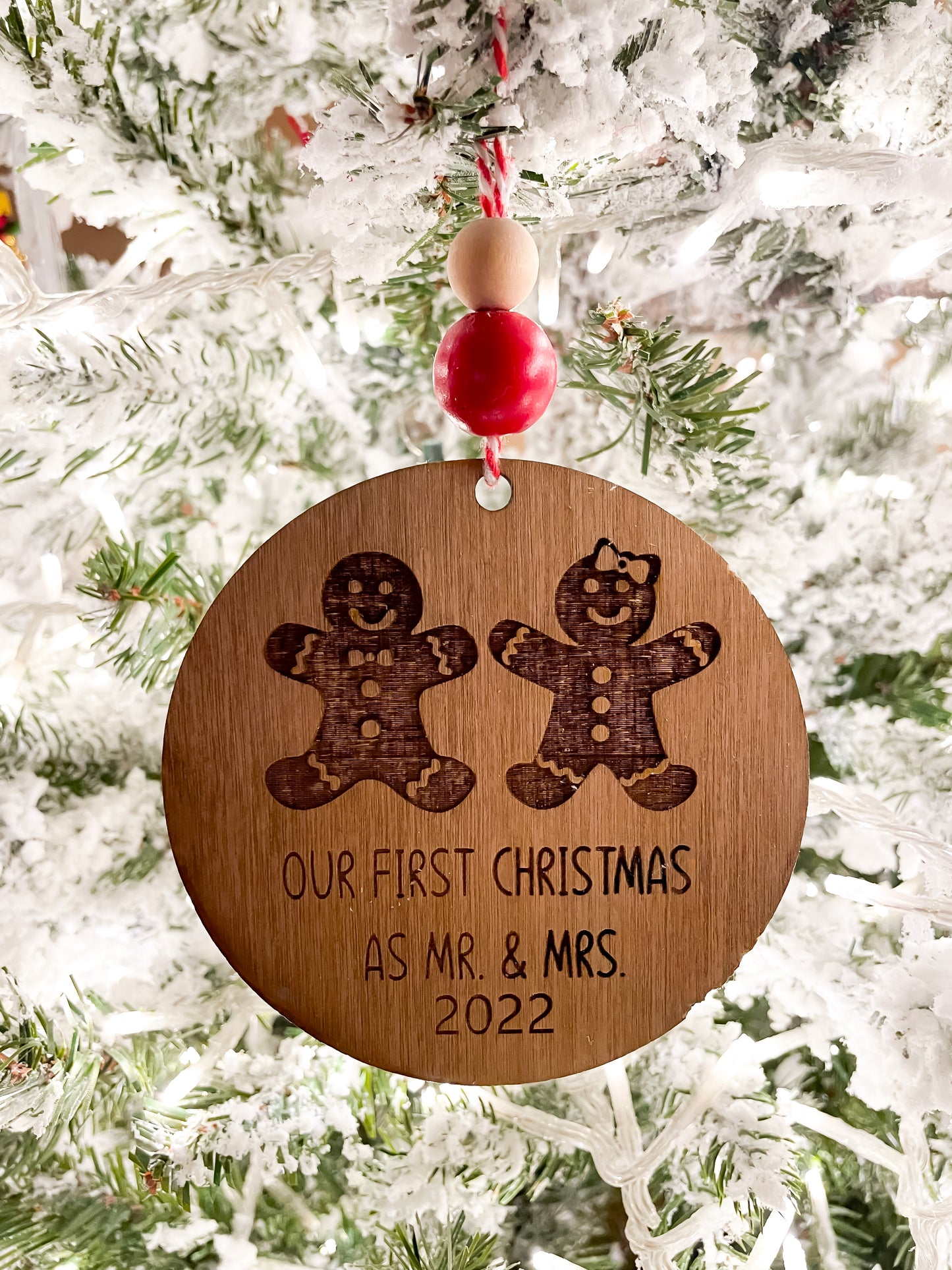 Our first Christmas gingerbread ornament