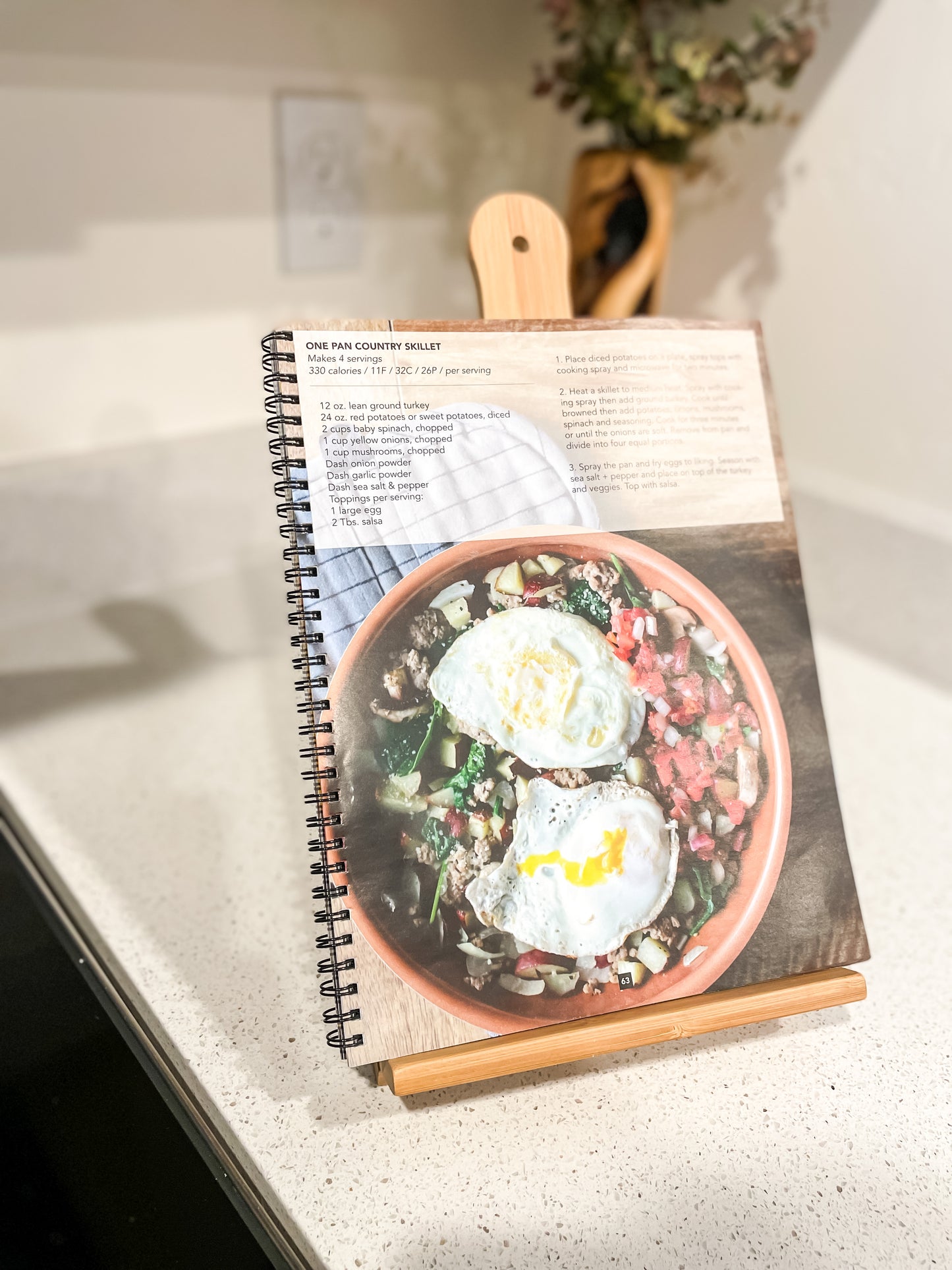 Cookbook stand