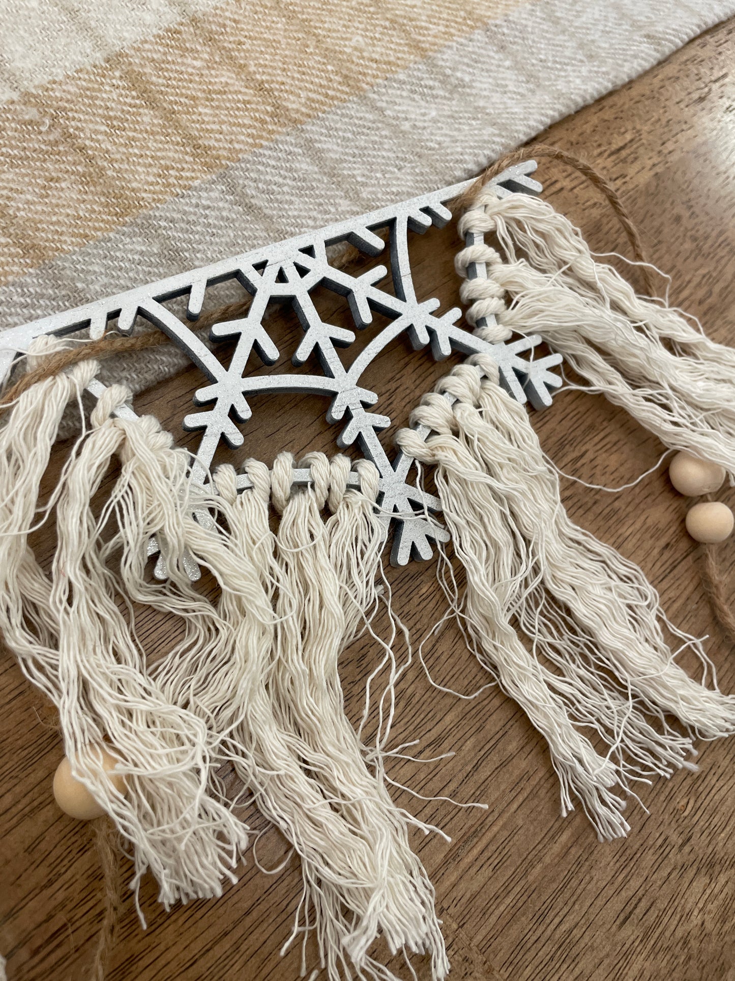 Snowflake garland