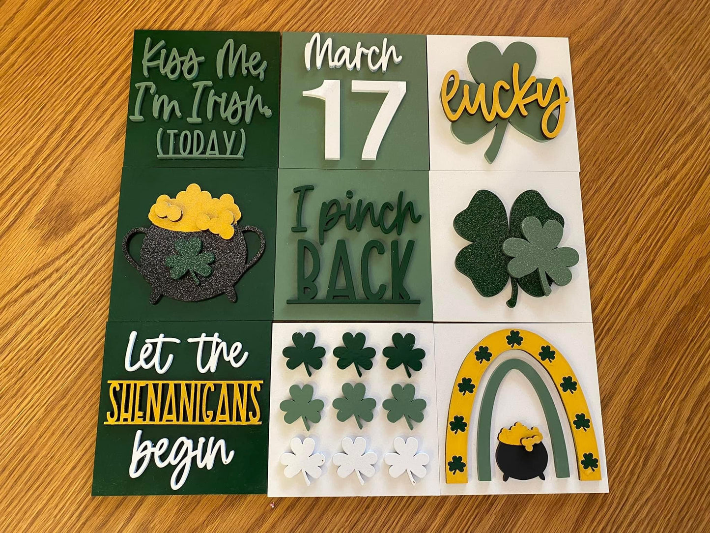 St. Patrick’s Day Tier Tray Set