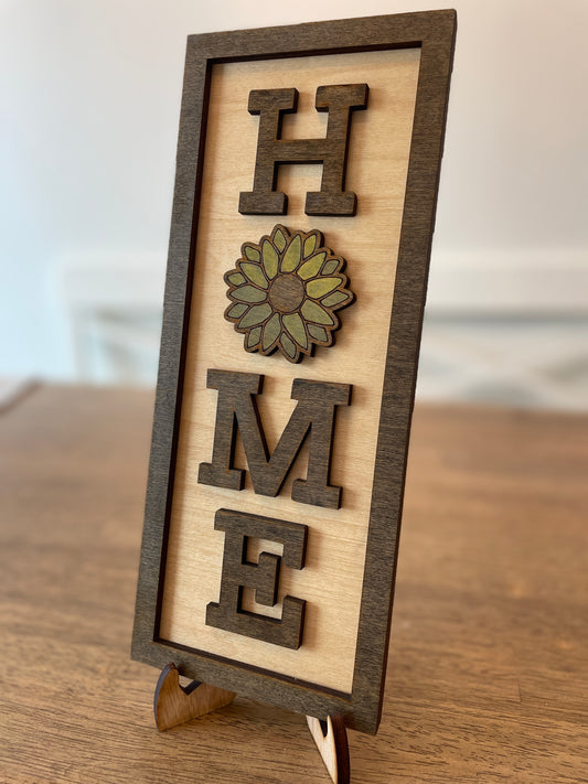 Home Sunflower Sign