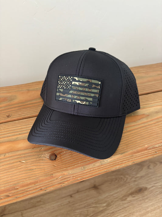 Camo Flag Cork Hat