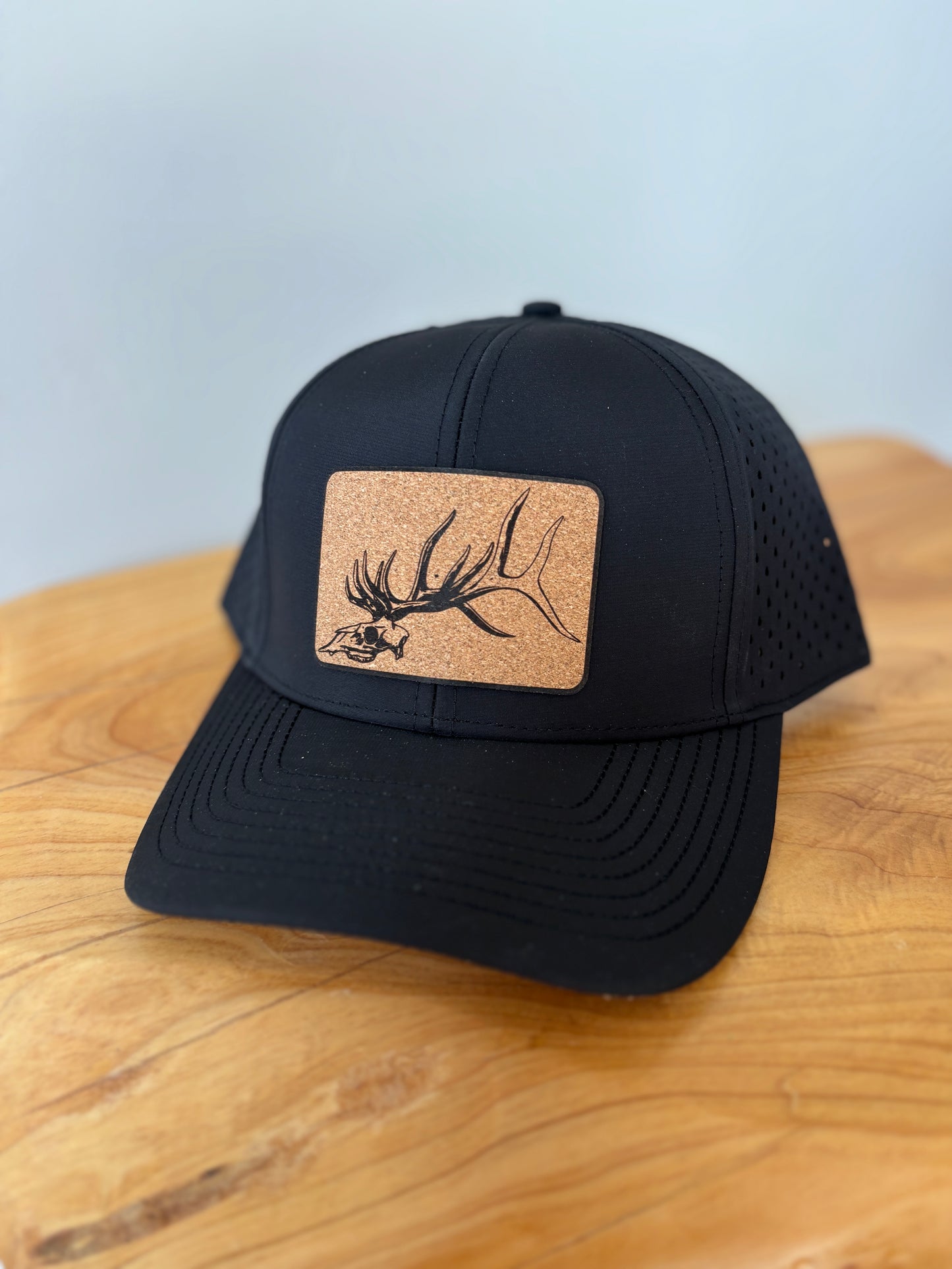 Elk Skull Cork Hat