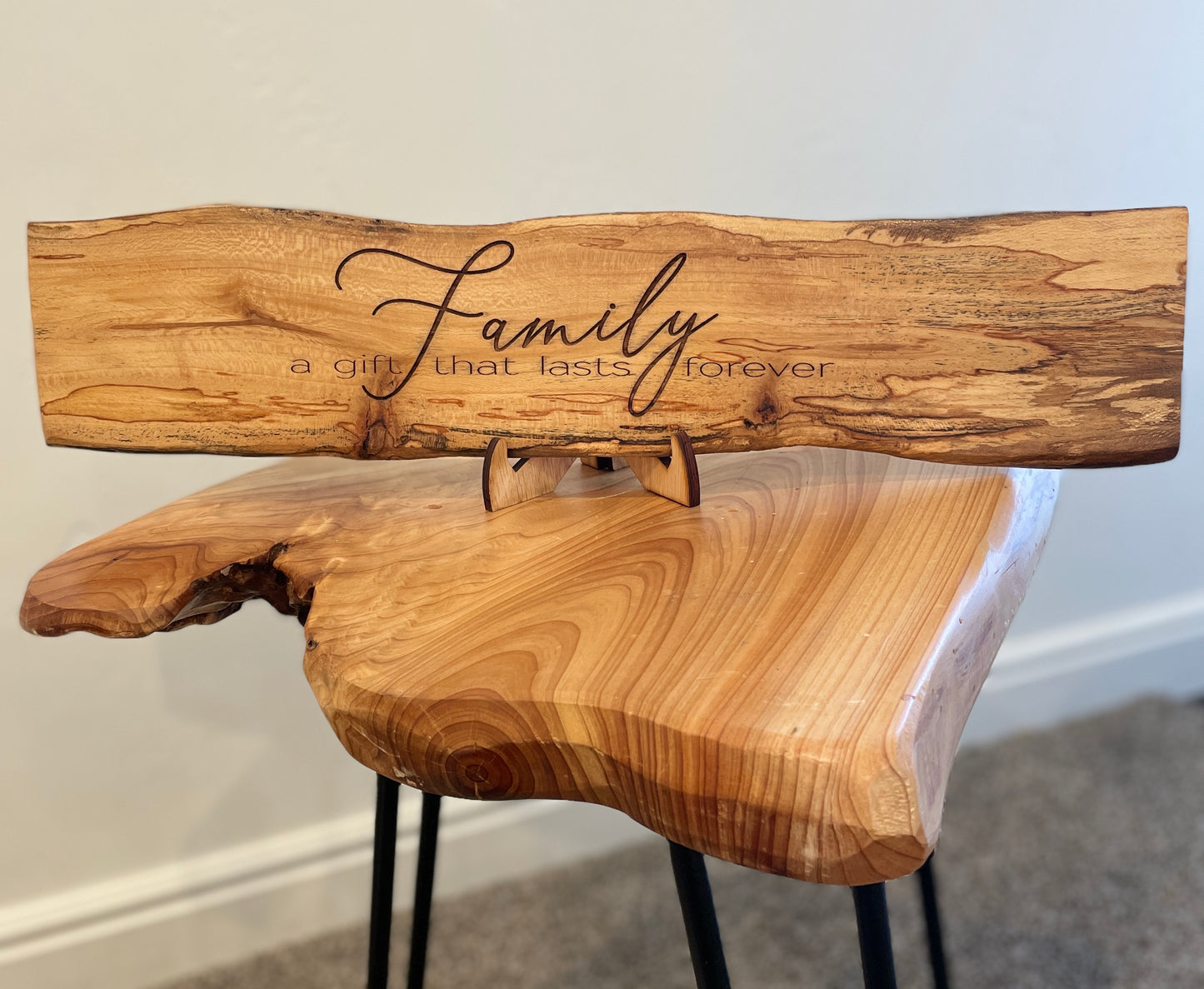 Family Wood Engraving