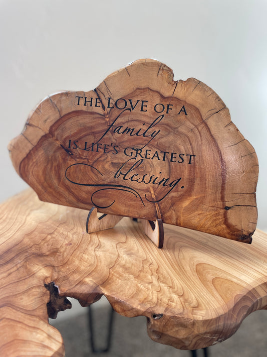 Reversible Log Engraving