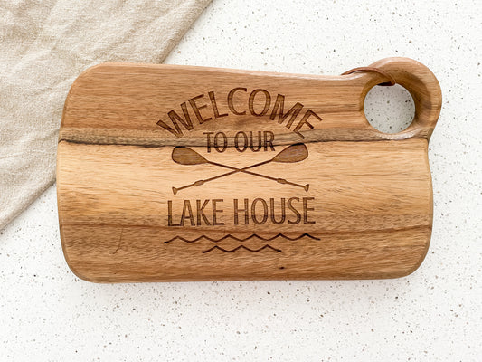 Lake house cutting board