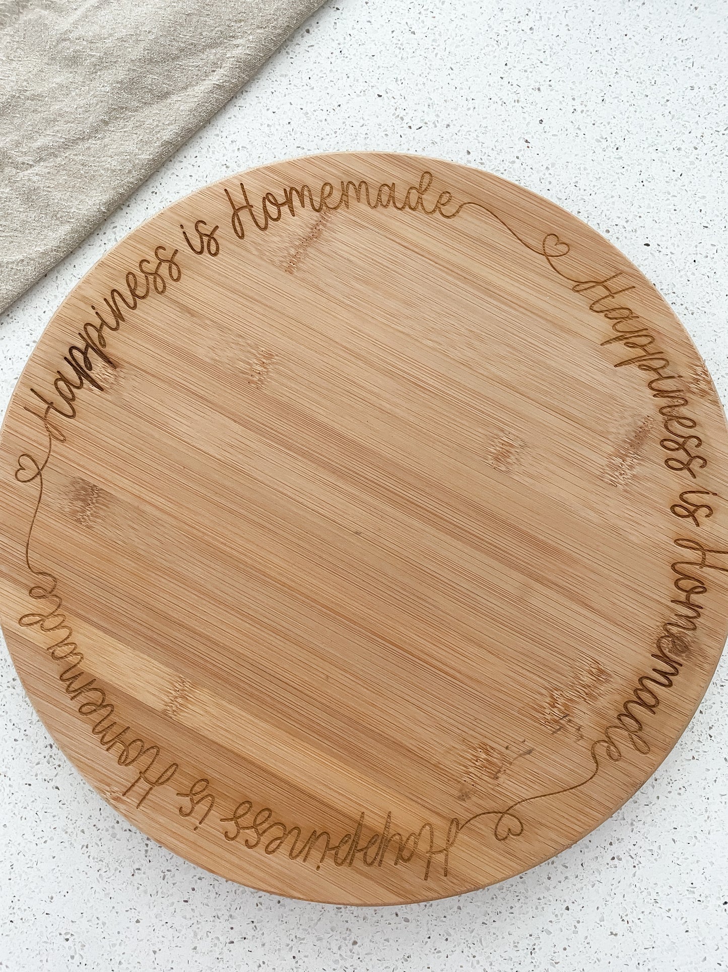 Engraved Lazy Susan