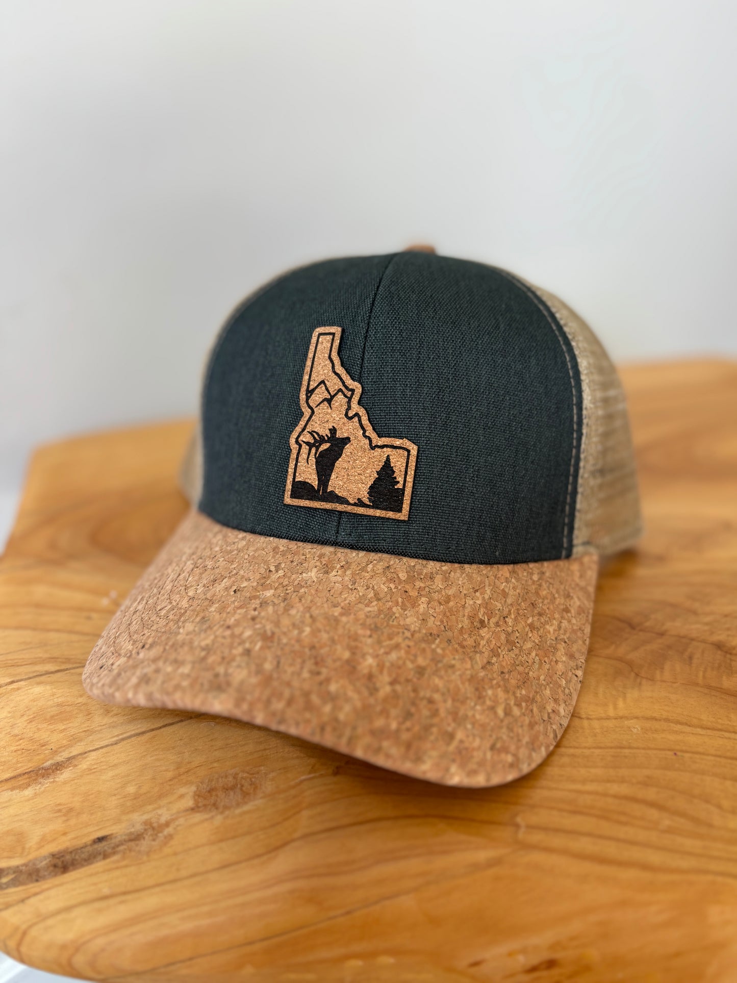 Idaho Elk Cork Hat