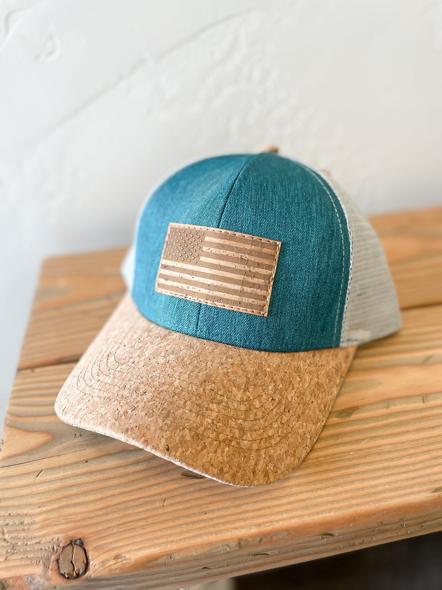 American Flag Cork Hat