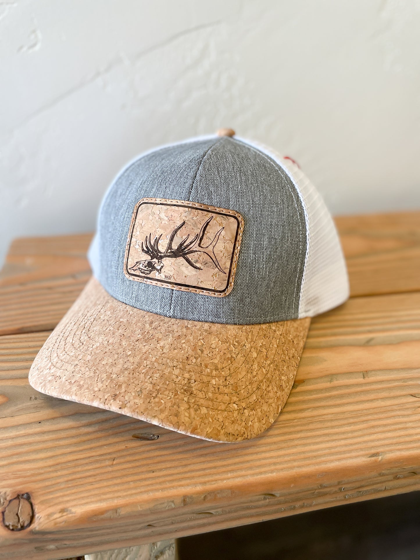 Elk Skull Cork Hat