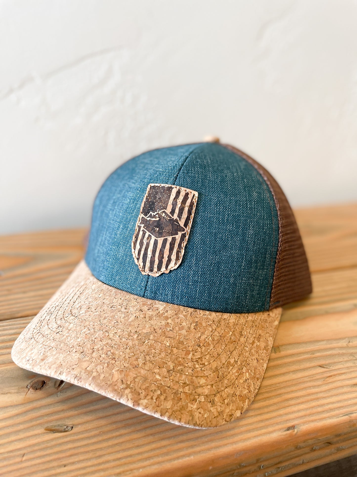 Trout Flag Cork Hat