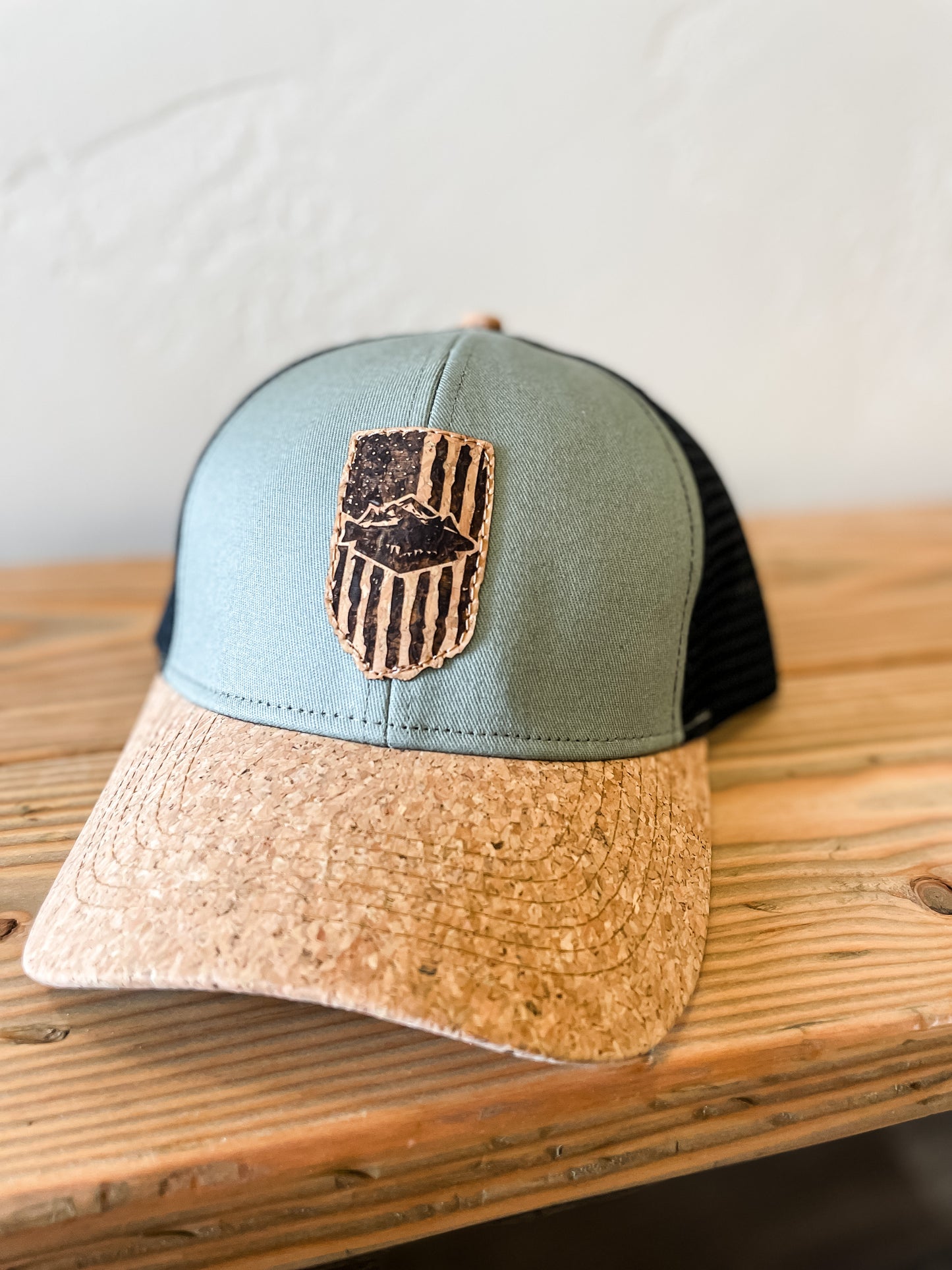 Trout Flag Cork Hat