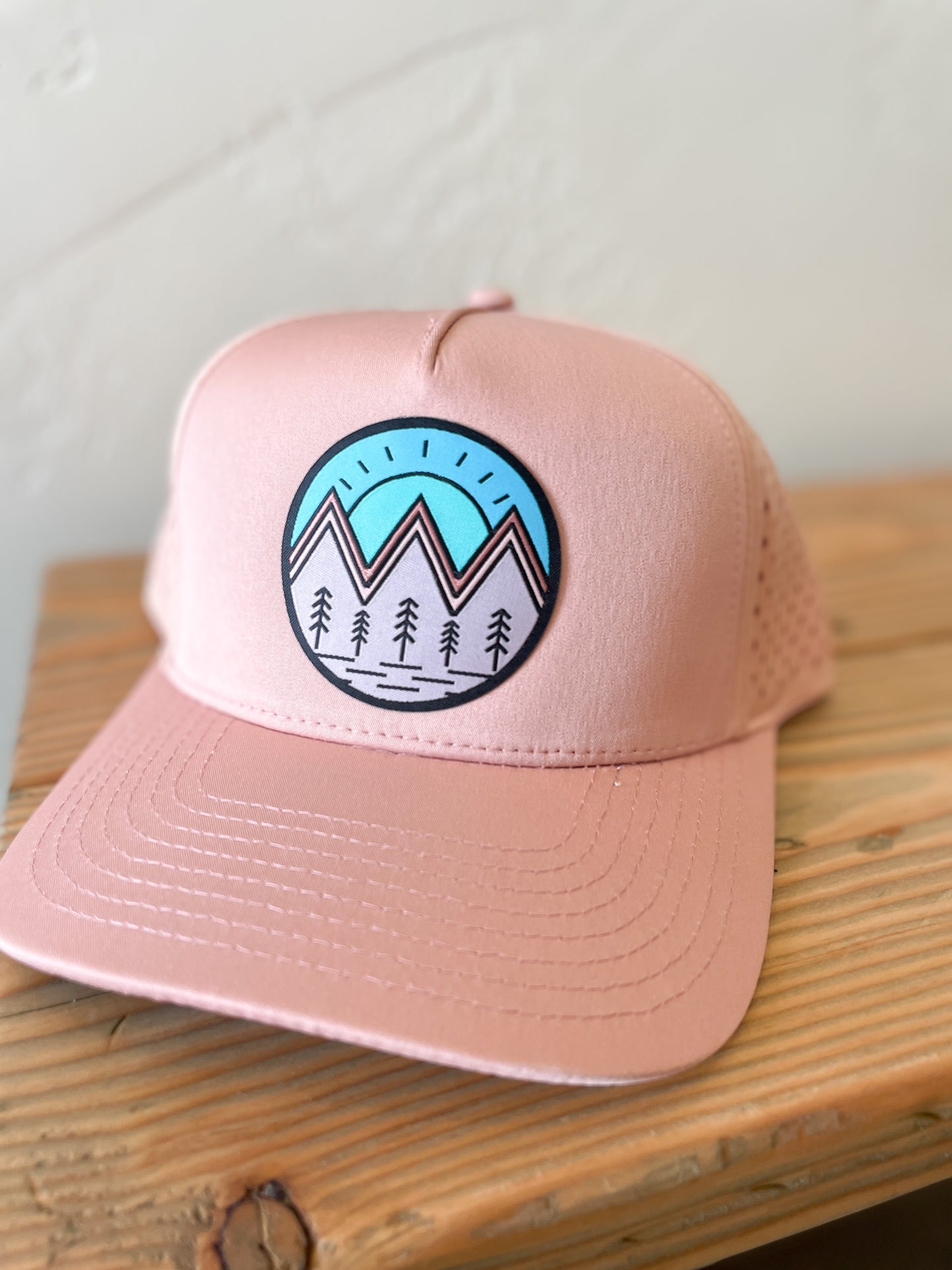 Mountain Sunrise Cork Hat