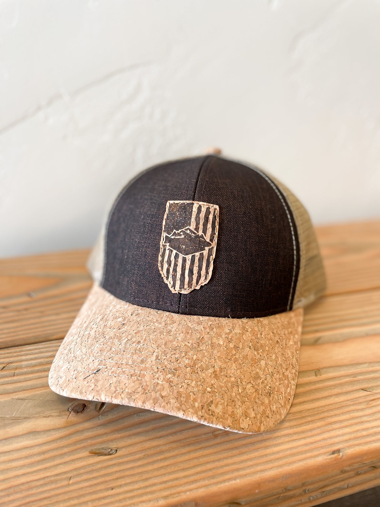 Trout Flag Cork Hat