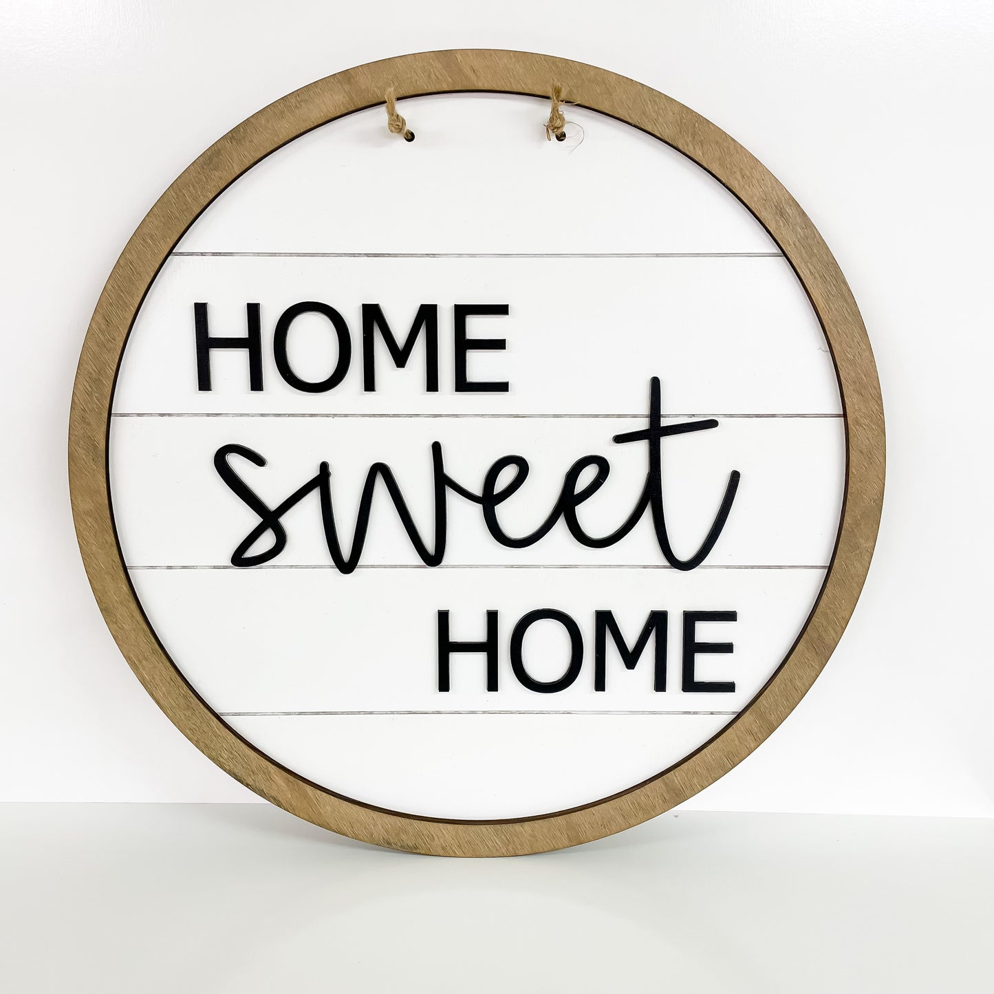 Home Sweet Home Round Sign