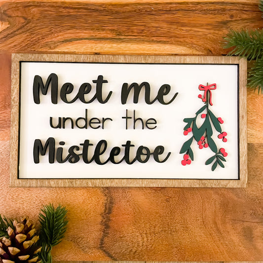 Mistletoe sign