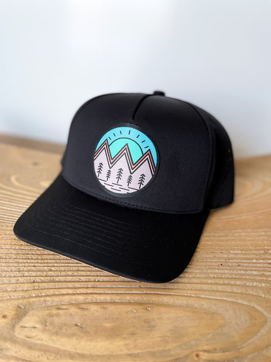 Mountain Sunrise Cork Hat