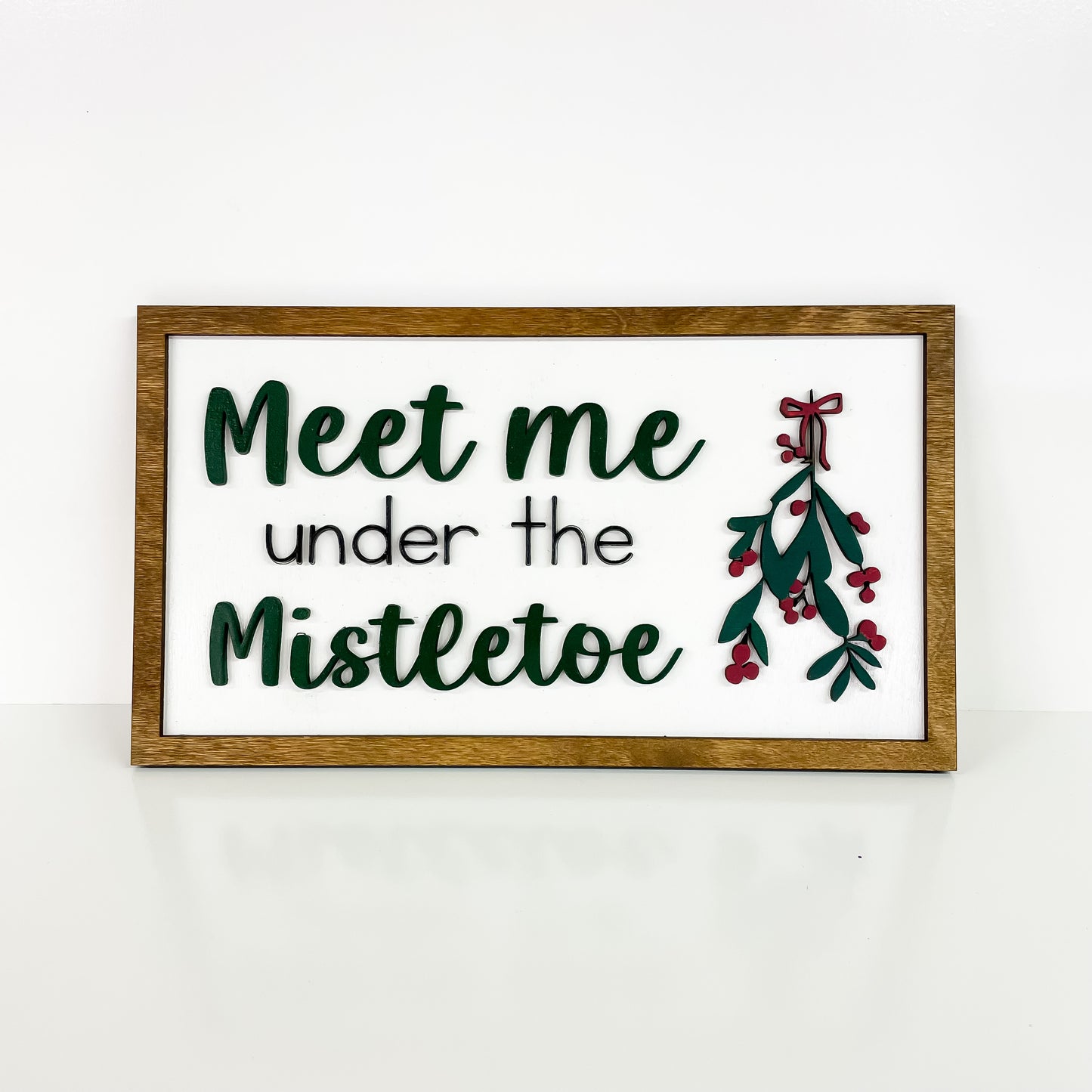 Mistletoe sign